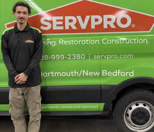 Tyler Longton, team member at SERVPRO of Dartmouth / New Bedford