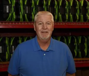 Terry Burress, team member at SERVPRO of South Williamson County