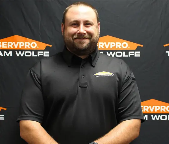 Nathan Whitehead, team member at SERVPRO of St. Louis Central