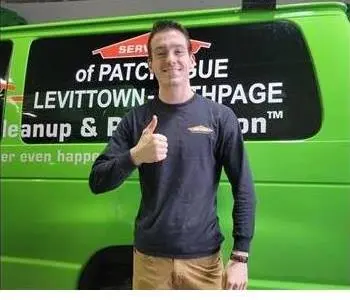 Ed Heins , team member at SERVPRO of Oyster Bay