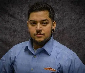 Jonathan Marinero, team member at SERVPRO of Mason City