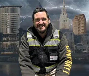 Andrew Meyer, team member at SERVPRO of Mentor