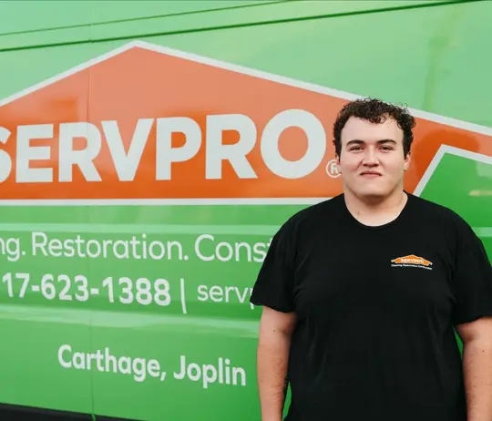 Austin Gilmore, team member at SERVPRO of Pittsburg, Fort Scott