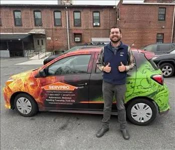 Corey Wolfe, team member at SERVPRO of Reading twp, York City