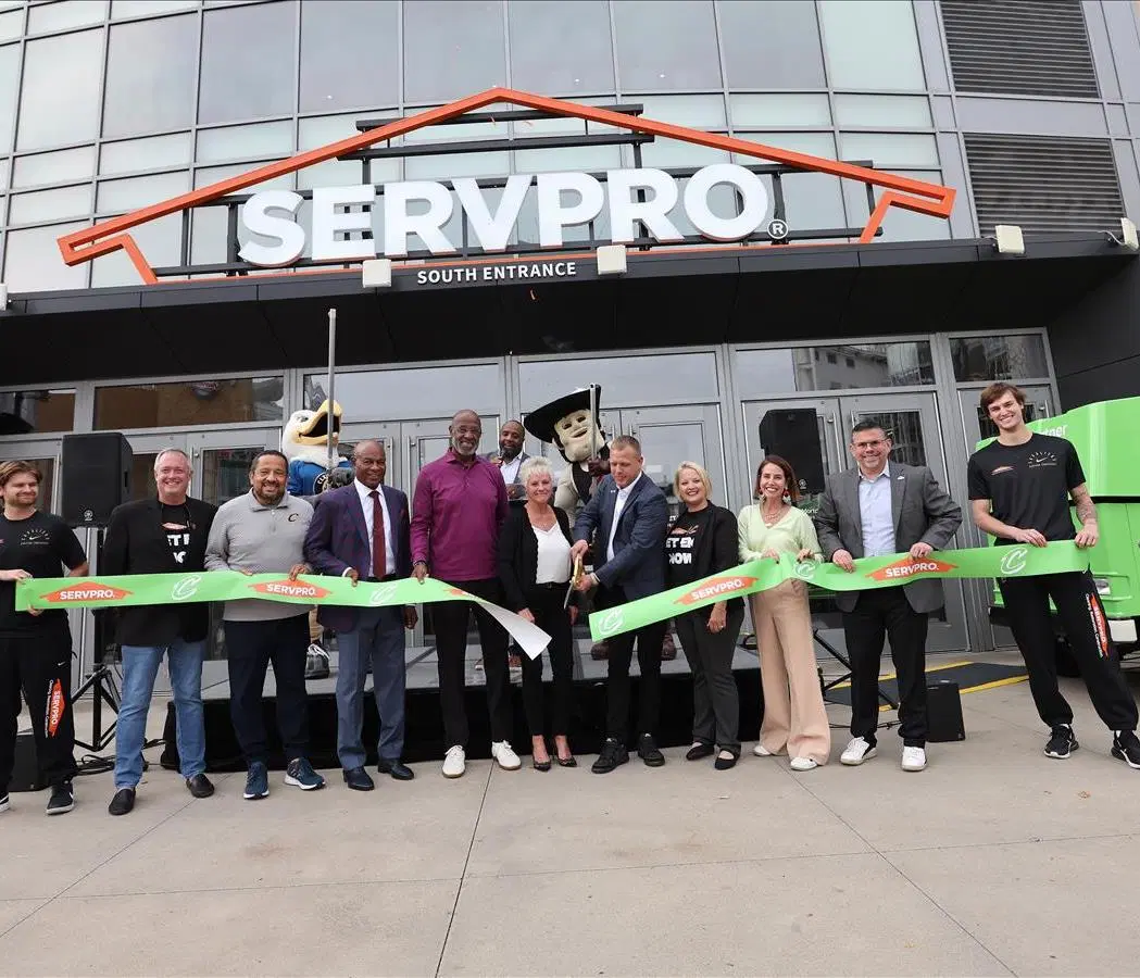 SERVPRO is the Official Cleanup and Restoration Partner of the Cleveland Cavaliers."