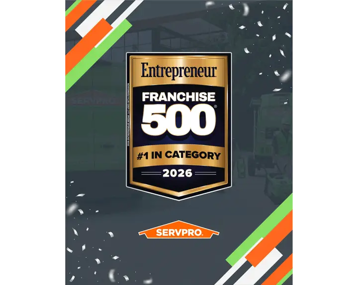 SERVPRO Named to Entrepreneur’s Franchise 500®  for 41st Consecutive Year
